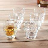 50ml Mini Clear Skull Glass Cup for Strong Whisky thumbnail-4