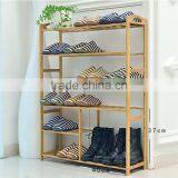 Wholesale Price Promotional Natural Wooden Shoe Racks,wooden Rack Shelf thumbnail-3