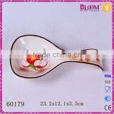 Home Tableware Decoration Glazed Ceramic Spoon thumbnail-1