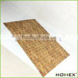 Bamboo living room or bathroom anti slip mat Homex-BSCI