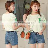 2017 Latest Style Summer Women Fashion Ripped Jeans Ladies Denim Shorts thumbnail-1