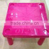 Carton Style Colorful Plastic Kids Table and Chair Set thumbnail-4