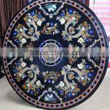 Micro Mosaic Marble Inlaid Table Top, Marble Inlaid Table Top thumbnail-1