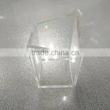 High Quality Custom Square Gift Clear Acrylic Pencil Pen Holder thumbnail-3