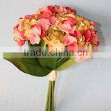 Artificial Hydrangea Bouquet With Rose thumbnail-1