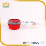 Colorful Silicone Collapsible Disposable Lunch Box thumbnail-2