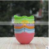 Home Garden Plastic Flower Pot Hanging Planter With Iron Chain thumbnail-2