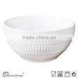 Ceramic Crockery Stoneware Emboss Dinnerware Bulk Bowl thumbnail-2