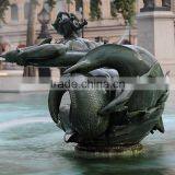 Dolphin Fountain Sculpture thumbnail-2