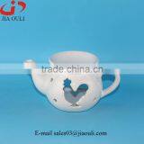 Hot Design Cheap Teapot Shape Ceramic Oil Warmers, Oil Heater Stove thumbnail-3