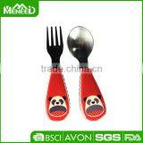 Children Safety SGS Pass Factory Directly Price Cute Mini Spoon and Fork thumbnail-1