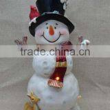 New Design Resin Christmas Snowman Ornament Wholesale thumbnail-3