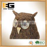 Natural Rattan Woven Bird Shape for Garden Decoration thumbnail-6