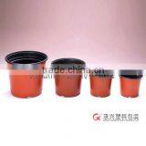 ChengXing Brand Wholesale Double Color pp Plastic Garden Flower Plastic Pot thumbnail-2