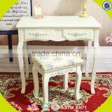 2017 New Design Wooden Table and Chair Set Solid Wooden Table and Chairs Bedroom Furniture Wooden Table and Chair Set W08G191 thumbnail-5