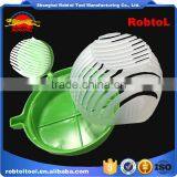Salad Maker Vegetable Cutting Bowl Strainer Fruit Cutter Slicer Chopper Kitchen Tool PE Base PP Cover thumbnail-6
