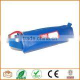 Tarpaulin Name Tag Small Pencil Case Pouch (Blue) thumbnail-2