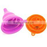 SB-0924 Food Grade Easy Clean Silicone Foldable Funnel thumbnail-1