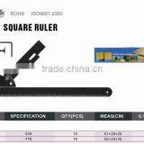 Adjustable Square Angle Ruler With Protractor thumbnail-2