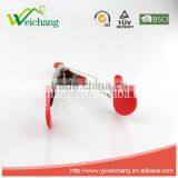 WCHXK01 Stainless Steel Locking Strawberry Shape Food Tongs With Heat Resistant Silicone Heads thumbnail-4