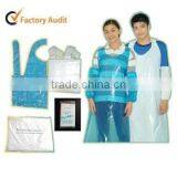 WHITE PE Aprons