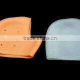 Silicone Gel Heel and Ankle Sleeve Cushion Pad Silicone Socks for Shoe Heel Protector thumbnail-5