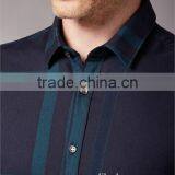 Egyptian Cotton Plaid Men Shirt SHL101 thumbnail-5