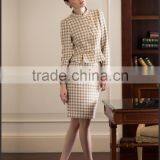 Fashion Ladies Skirt Suits Custom Women Suit WMS32 thumbnail-3
