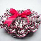 Lovely Baby Ruffle Bloomer Satin Baby Diaper Cover For Infants Shorts Wholesale Baby Bloomer Toddler Girls thumbnail-5