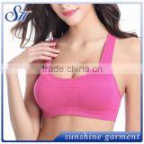 Nylon Women Sports Wear Custom Dry Fit Ladies Athletic Sports Yoga Bra thumbnail-4
