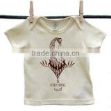 2017 New Arrival Latest Custom OEM Wholesale Kids Baby Children's Boutique Clothing Printed Short Sleeve Cotton Cheap t Shirt thumbnail-1