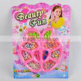 Apple Shape Plastic Beads Box Set Korean Style Kids Loose Beads Set Diy Educational Toy for Children thumbnail-6