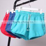 Trade Assurance Custom Breathable Cotton/polyester Plain Womens Gym Shorts thumbnail-3