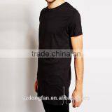 Hip Hop Men Fashion Side Zipper Tshirt Shirts For Men And Women Latest Shirt Designs Men Top Tee Shirts thumbnail-3