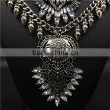 Express Chinese Imports Wholesale Imitation Silver Chain Statement Necklace Jewelry Accessories Jewellry for Women thumbnail-6