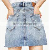 Runwaylover 5161 Sexy Europea Hot Sale New Printed Sexy Denim Skirt thumbnail-2