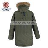 Mens Down Parka for Winters With Fur thumbnail-2