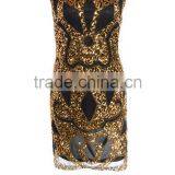 Walson Clothes Apparel Embroidery 1920s Flapper Evening Dress thumbnail-3