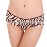 Middle Waist Zebra Seamless Women Underwear thumbnail-2