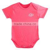 Wholesale Summer Comfortable Short Sleeve Baby Bodysuit thumbnail-3