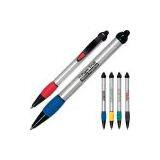 Promotional Blazer - Ballpoint Pen With Colorful Grip Section, Black Tip and Clip thumbnail-1