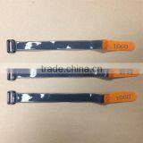 Silicone Backed Hook and Loop Belt Strap Cable Tie for Anti-slip Application