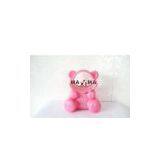 Energy Saving 6 Pink Bear Child Safe USB Bladeless Fan for School, Hospital
