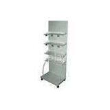 Supermarket Metal Rack Shelves Aluminum POS Products Display Stand Easy To Assemble