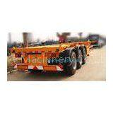 60T Manual Low Bed Trailer 3 Axles / Two Single Trailer Truck thumbnail-1