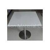 750mm Height Gracier White Coffee Table 30mm Thickness And Flat Edge Marble Table Tops