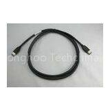 High Flex 1394A to 1394A 6pin Industrial Camera Cable Assembly 400Mbps High Speed