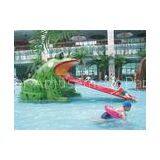 Cartoon Fiberglass Kids Water Slides for Aqua Park Entertainment