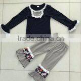 Lovely Kids Floral Polka Dots Custom Girls Wholesale Sets thumbnail-2