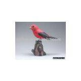 Scarlet Tanager/wood crafts/handicraft/sculptures/birds